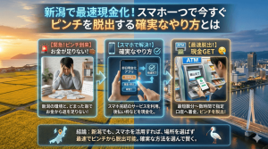 新潟で最速現金化！スマホ一つで今すぐピンチを脱出する確実なやり方とは