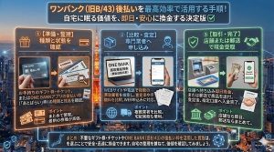 ワンバンク(旧B/43)後払いの現金化手順！最短即日のおすすめ方法