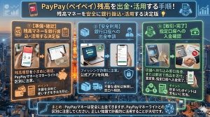 PayPay残高は現金化できる？種類ごとの方法と即日手順を解説